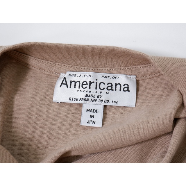 DEUXIEME CLASSE(ドゥーズィエムクラス)のAMERICANAアメリカーナ ドゥーズィエムクラス購入2020AW AMEY PARK Tシャツ【LTSA69164】 レディースのトップス(その他)の商品写真