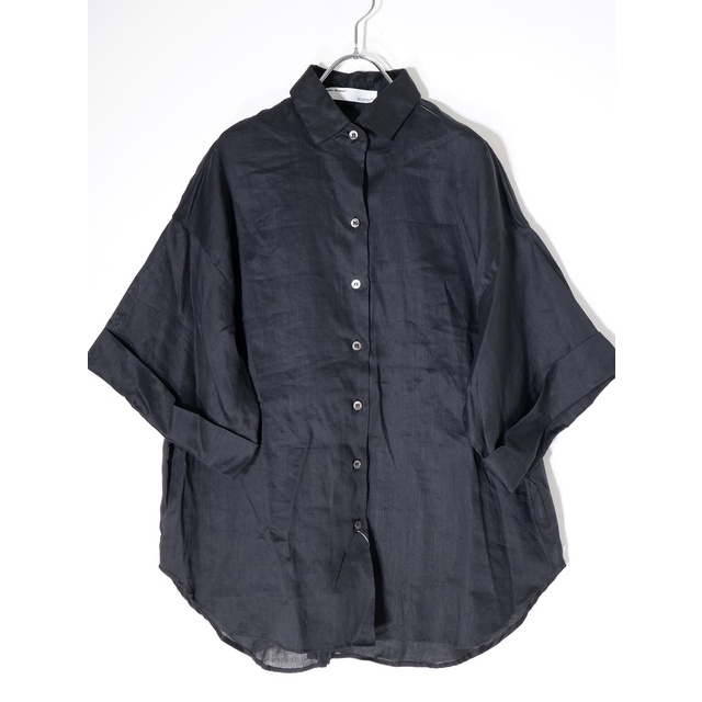 L'Appartement DEUXIEME CLASSE - アパルトモンL'Appartement 2021AW Ramie Half Sleeve Shirt(ラミーハーフスリーブシャツ