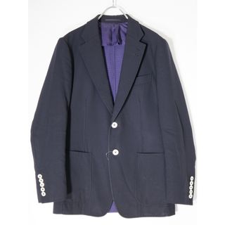 ポールスミス(Paul Smith)のPAUL SMITH LONDONポールスミス ロンドン 裏地パープル 貝ボタン2Bテーラードジャケット【MJKA69433】(その他)