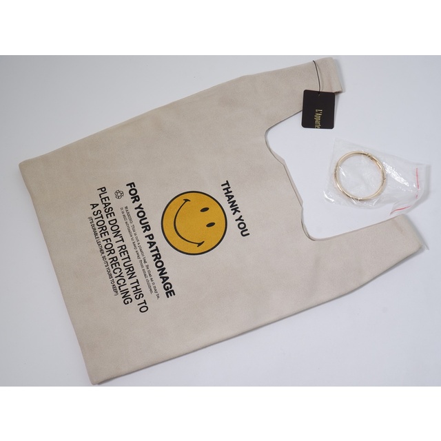 GOOD GRIEFグッドグリーフ L'Appartementアパルトモン購入2020 Smile Tote Bag (スマイルトートバッグ)新品【LBGA69203】