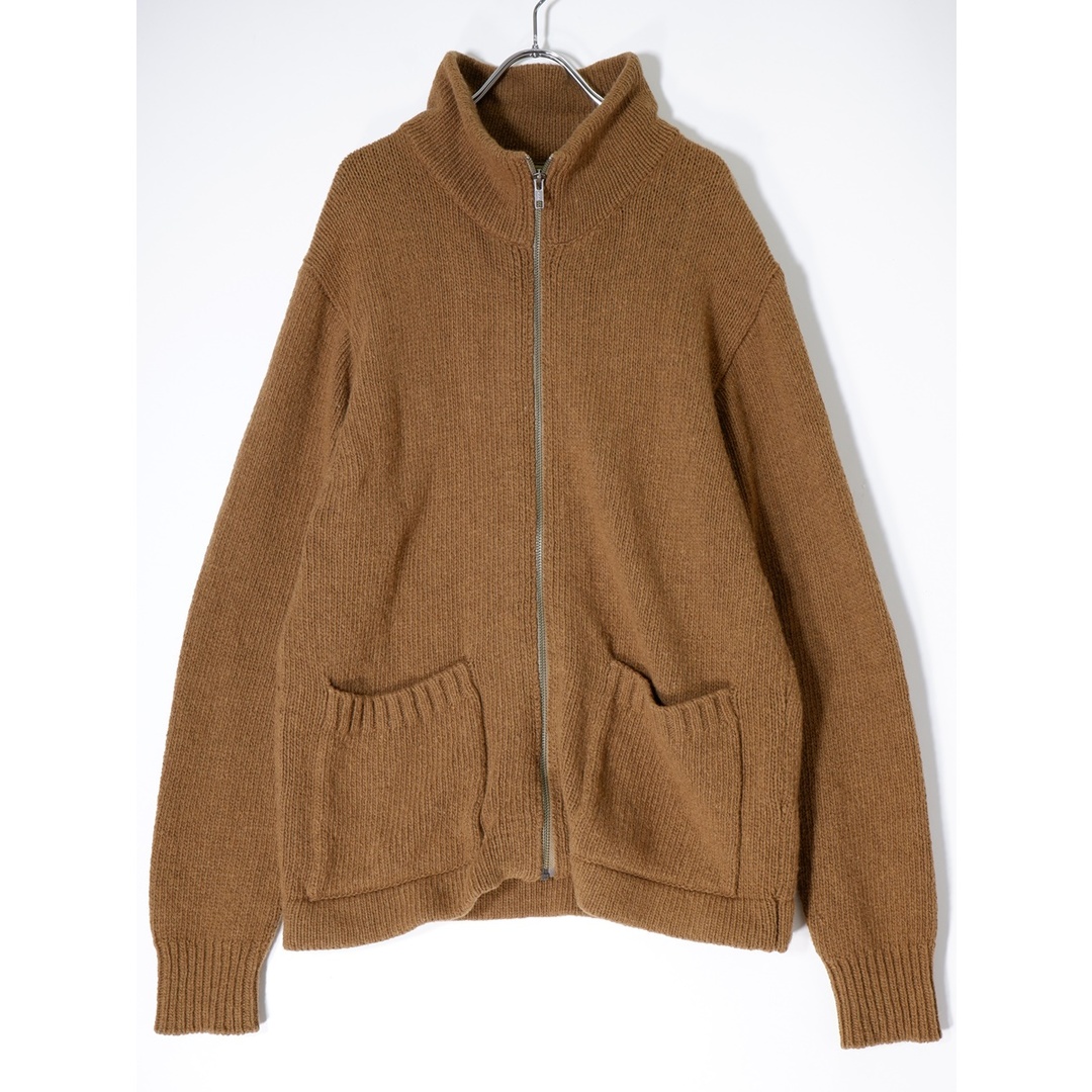 MHL. MARGARET HOWELLマーガレットハウエル 2018AW WOOL COTTON ZIPカーディガン ジップアップニットジャケット【MKNA69479】