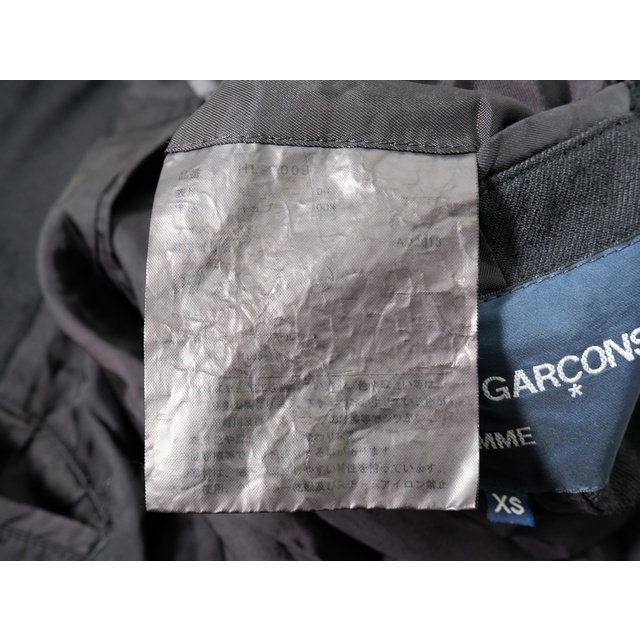 COMME des GARCONS HOMMEコムデギャルソンオム ウール縮絨加工ステンカラーコート【MCTA69485】 3