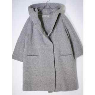 エヴァムエヴァ(evam eva)のevam evaエヴァムエヴァ pile sheep wool hooded coa ウールフーデッドコート【LCTA69298】(その他)