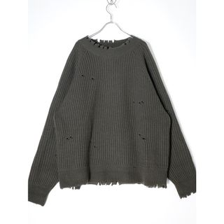 AP STUDIO（アパルトモンL'Appartement） 2018AW Damaged Wool Knitダメージ加工ニット【LKNA67456】