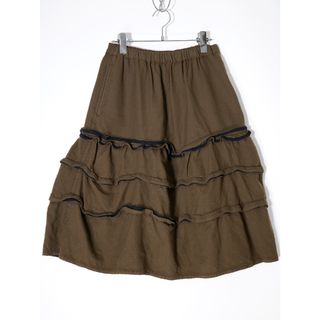 コムデギャルソン(COMME des GARCONS)のtricot COMME des GARCONSトリココムデギャルソン 縮絨加工ウールフレアスカート【LSKA69264】(その他)