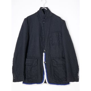 コムデギャルソン(COMME des GARCONS)のCOMME des GARCONS HOMMEコムデギャルソンオム ウール縮絨 パイピングデザイン2Bジャケット【MJKA69590】(その他)