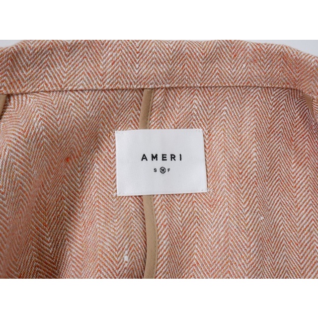 Ameri VINTAGEアメリ ヴィンテージ 2022SS RUSTIC LINEN JACKETリネンロングジャケット【M】【LJKA69620】