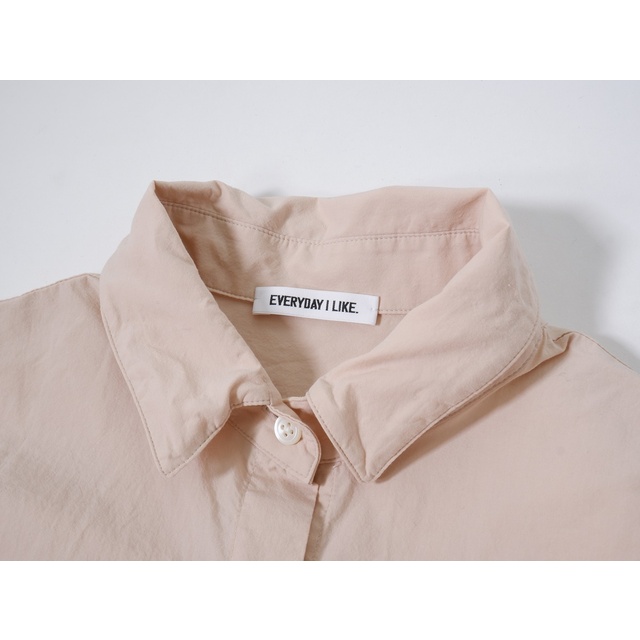 【Deuxieme Classe】 EVERYDAY ワイドシャツ ピンク
