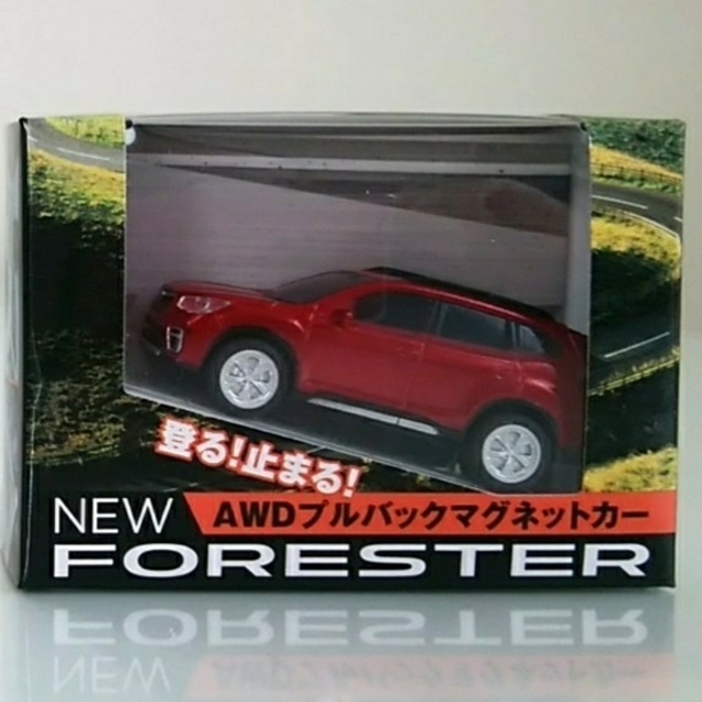スバル(スバル)のスバル フォレスター ミニカー  赤系 １台 エンタメ/ホビーのおもちゃ/ぬいぐるみ(ミニカー)の商品写真