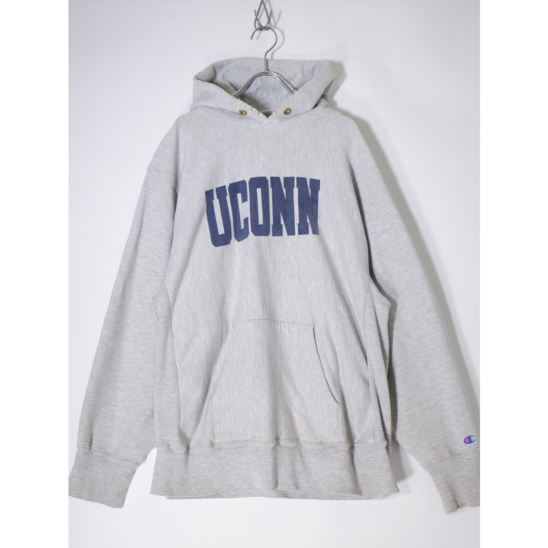 チャンピオンCHAMPION トリコタグ後期80's/90's米国製 染込みUCONN