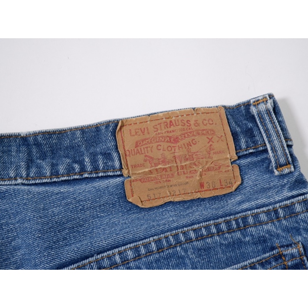 LEVI'Sリーバイス 517-0217 ボタン裏2刻印 66前期 ブーツカット LEVI'Sリーバイス 517-0217 ボタン裏2刻印 66前期 ブーツカット