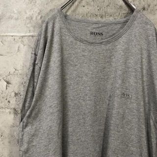 HUGO BOSS 刺繍 ワンポイント USA輸入 Tシャツ(Tシャツ/カットソー(半袖/袖なし))