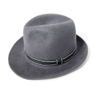 オアグローリー(or Glory)のORGLORYオアグローリー(TOPKNOTトップノット) Long Brim Fedoraラビットファーロングブリムハット新品【M】【MHWA69935】(ショートパンツ)