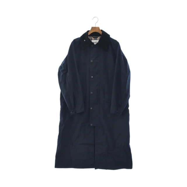 Barbour バブアー ステンカラーコート 36(S位) 紺