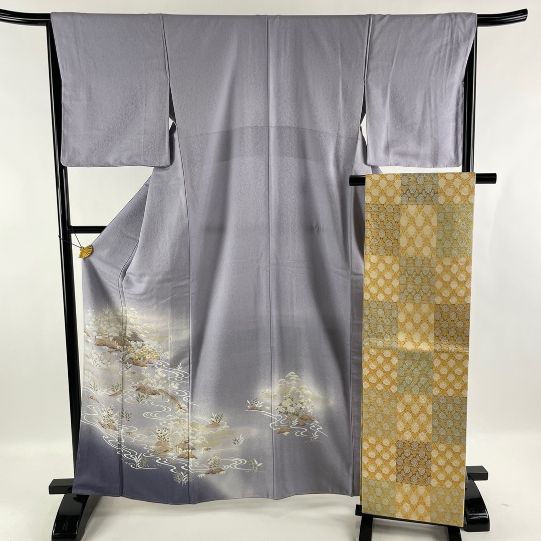 色留袖 美品 秀品 身丈153.5cm 裄丈66cm 正絹