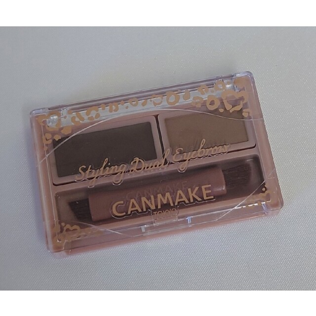 CANMAKE(キャンメイク)のCANMAKE キャンメイク スタイリングデュアルアイブロウ 01 コスメ/美容のベースメイク/化粧品(パウダーアイブロウ)の商品写真