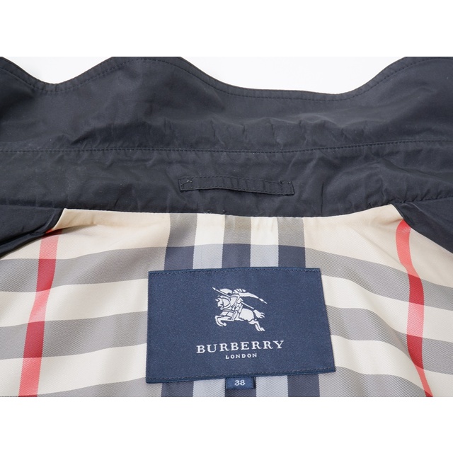 BURBERRY(バーバリー)のBURBERRY LONDONバーバリーロンドン 裏地チェック ポリナイロンスプリングトレンチコート【38】【LCTA70033】 レディースのジャケット/アウター(その他)の商品写真