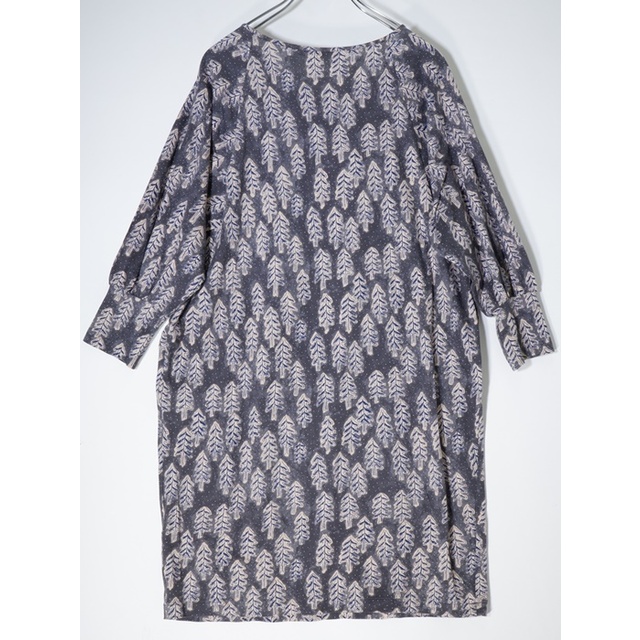 mina perhonenミナペルホネン snow candleカットソードレス ドルマンチュニックワンピース【36】【LOPA70082】 mina perhonenミナペルホネン snow candleカットソードレス ドルマンチュニックワンピース【36】【LOPA70082】