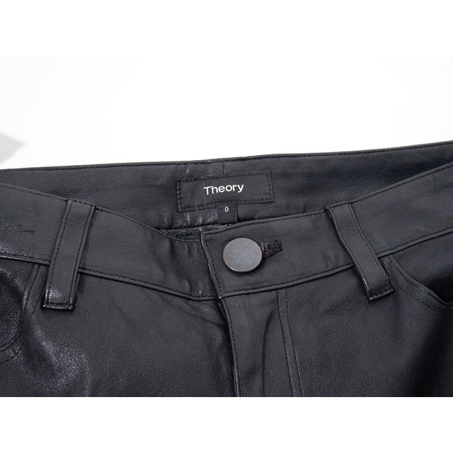 Theoryセオリー BRISTOL LEATHER2 5PKT PANT 羊革ブリストル Theoryセオリー BRISTOL LEATHER2 5PKT PANT 羊革ブリストル