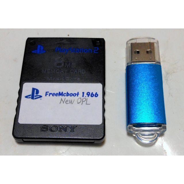 PS2薄型 SCPH-70000 USBメモリ起動セット その2