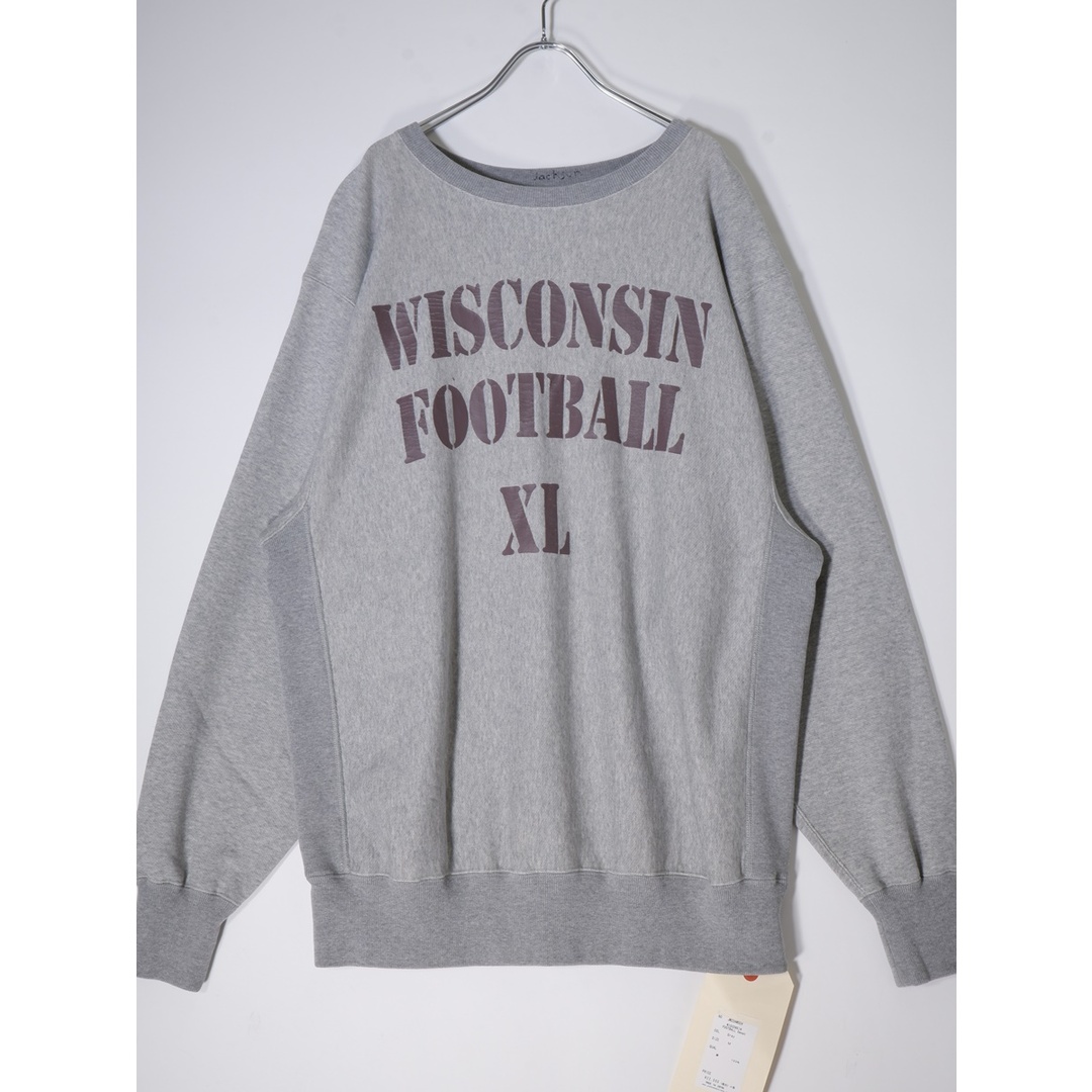 ジャクソンマティスJACKSON MATISSE 2022AW WISCONSIN FOOTBALL スウェット新品【M】【MTSA70251】