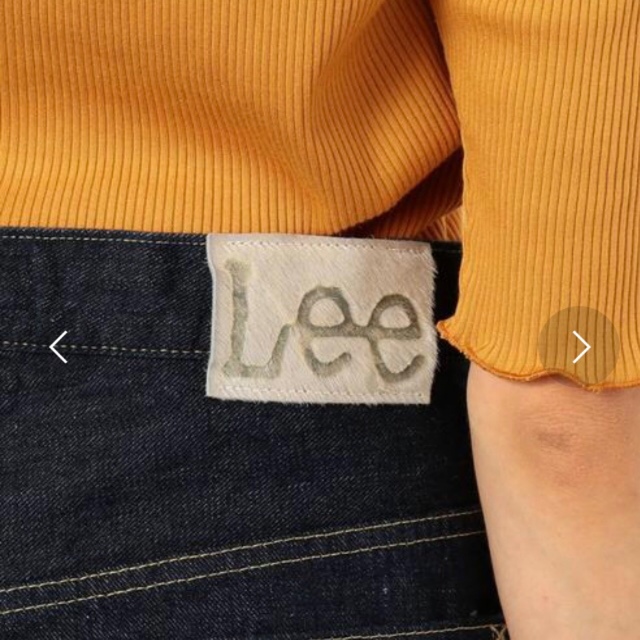 Lee(リー)の別注 CB LEE × GLR ハイウエストテーパード デニムパンツ  レディースのパンツ(デニム/ジーンズ)の商品写真