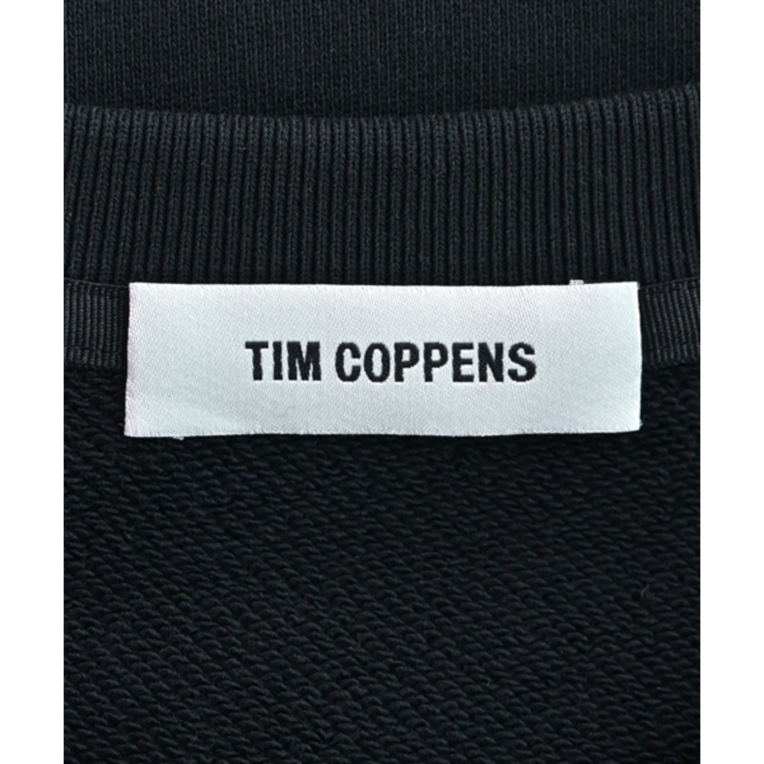 TIM COPPENS ティムコペンズ スウェット -(L位) 黒 【古着】【中古】 メンズのトップス(スウェット)の商品写真