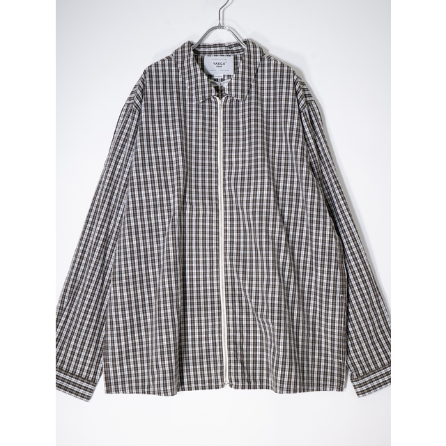 YAECA PARKヤエカ パーク 2022AW Steven Alan別注ZIP SHIRT YAECA PARKヤエカ パーク 2022AW Steven Alan別注ZIP SHIRT