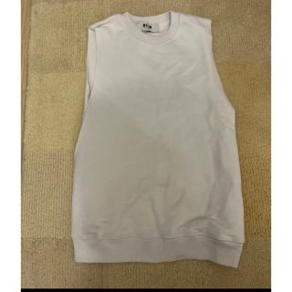 エムエスジイエム(MSGM)の着用回数2回　MSGM  トップス　ホワイト(Tシャツ(半袖/袖なし))