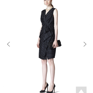 エポカ(EPOCA)の新品タグ付き　ブラック　EPOCA ワンピース・ドレス(ひざ丈ワンピース)