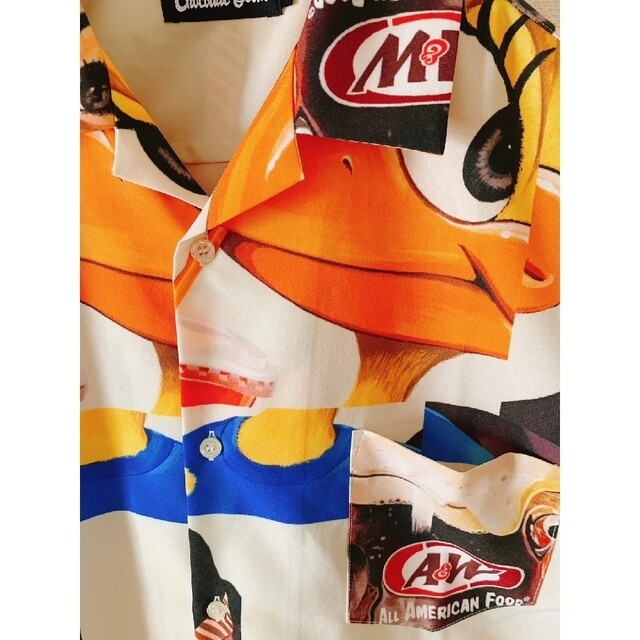 A&W x Chocolate Jesus aloha shirt【即完売品