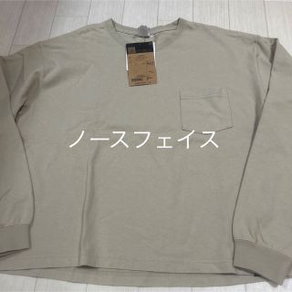 ザノースフェイス(THE NORTH FACE)のノースフェイス　レギンス　ベージュ　トップス　新品(Tシャツ/カットソー(半袖/袖なし))