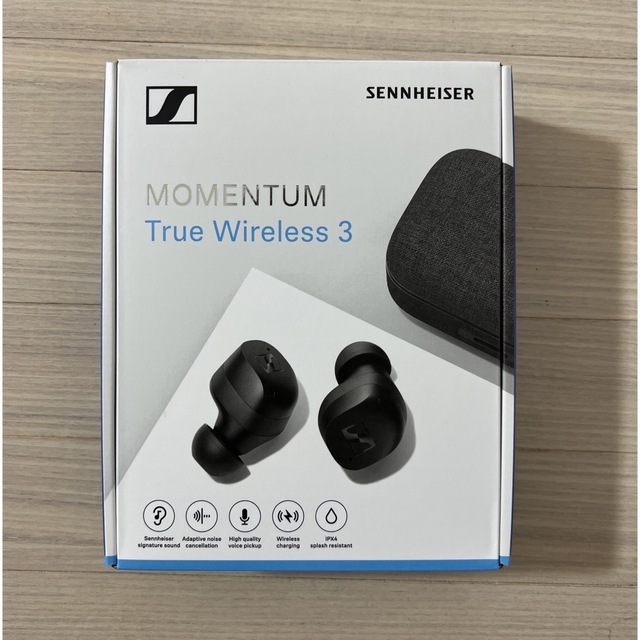 SENNHEISER(ゼンハイザー)の並行新品 1年間保証 momentum true wireless 3 送料無料 スマホ/家電/カメラのオーディオ機器(ヘッドフォン/イヤフォン)の商品写真