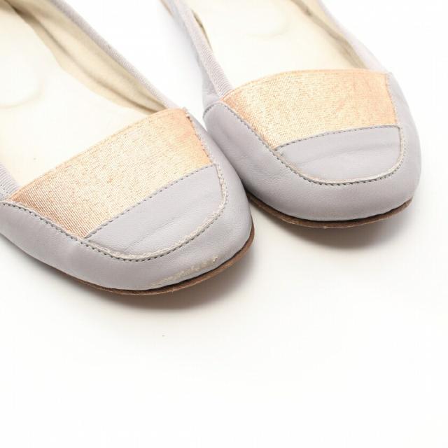 repetto(レペット)の バレエシューズ フラットシューズ レザー パープルグレー レディースの靴/シューズ(バレエシューズ)の商品写真