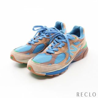 ニューバランス(New Balance)のNEW BALANCE × Joe Freshgoods OUTSIDE CLOTHES MADE IN USA スニーカー スエード ベージュ ブルー マルチカラー(スニーカー)