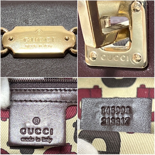 Gucci(グッチ)の高級感✨GUCCIグッチ バック トートバッグ グッチシマ ホースビットブラウン レディースのバッグ(トートバッグ)の商品写真