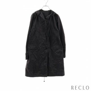 エスマックスマーラ('S Max Mara)のTIMELESS LIGHT PARKA ライトコート スプリングコート ブラック フード付き(スプリングコート)