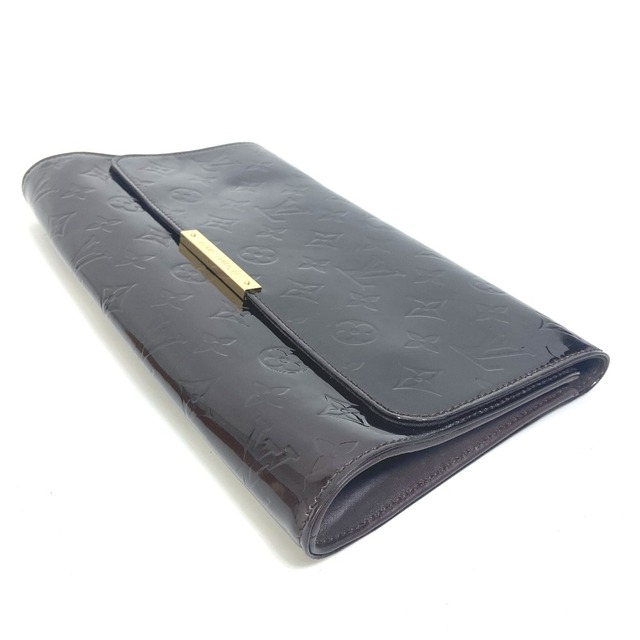 ルイヴィトン LOUIS VUITTON ロバートソン M91548 モノグラムヴェルニ カバン ポーチ クラッチバッグ モノグラムヴェルニ アマラント パープル