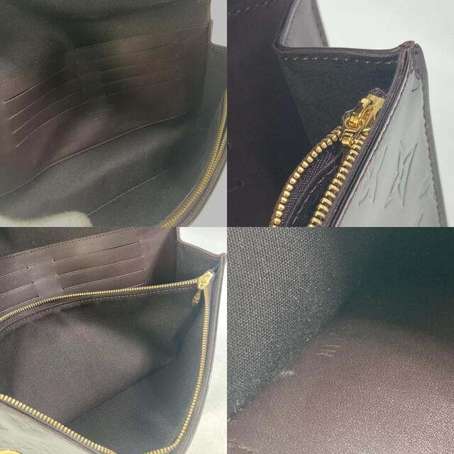 ルイヴィトン LOUIS VUITTON ロバートソン M91548 モノグラムヴェルニ