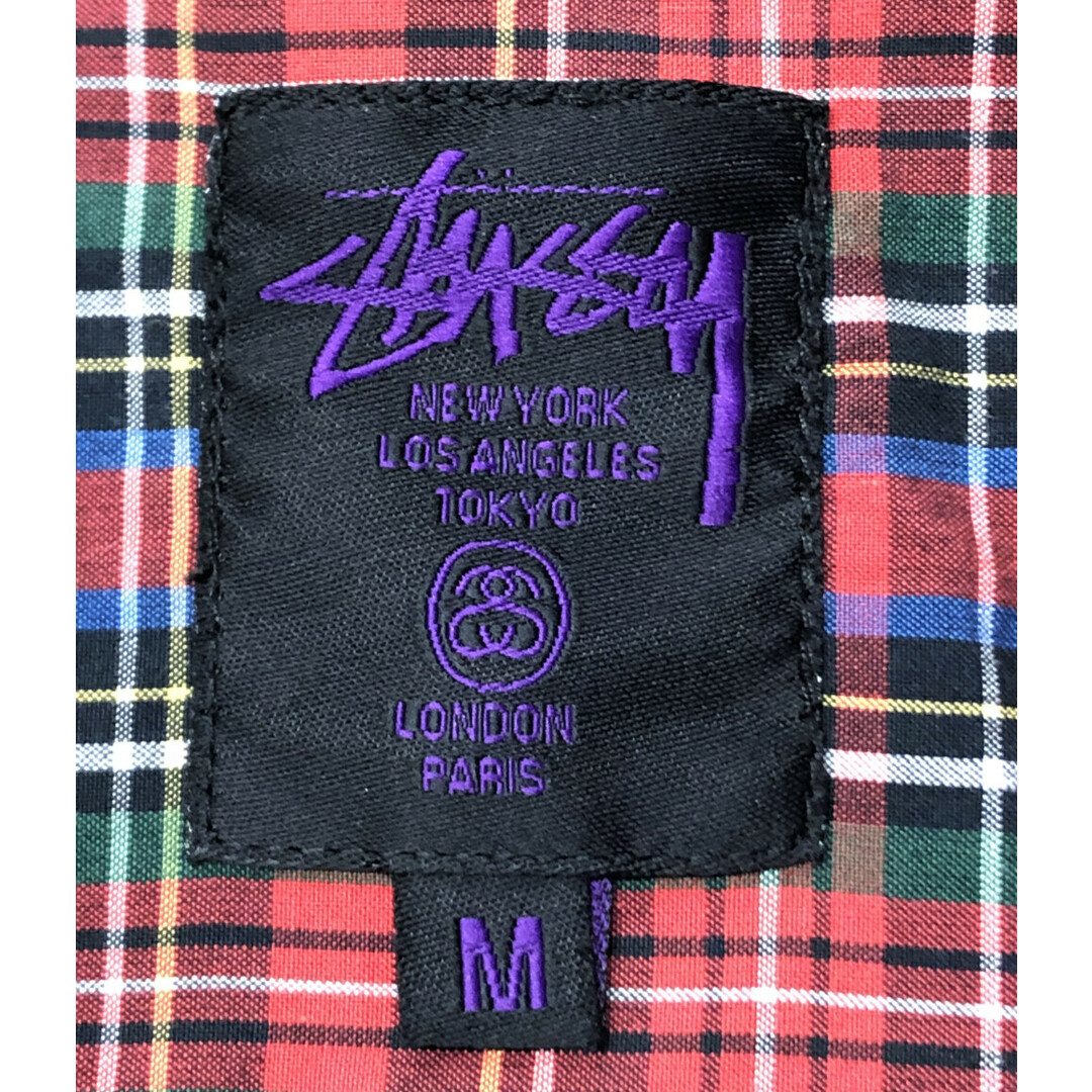 Stussy(ステューシー) 00S チェック パッチワークシャツ メンズ