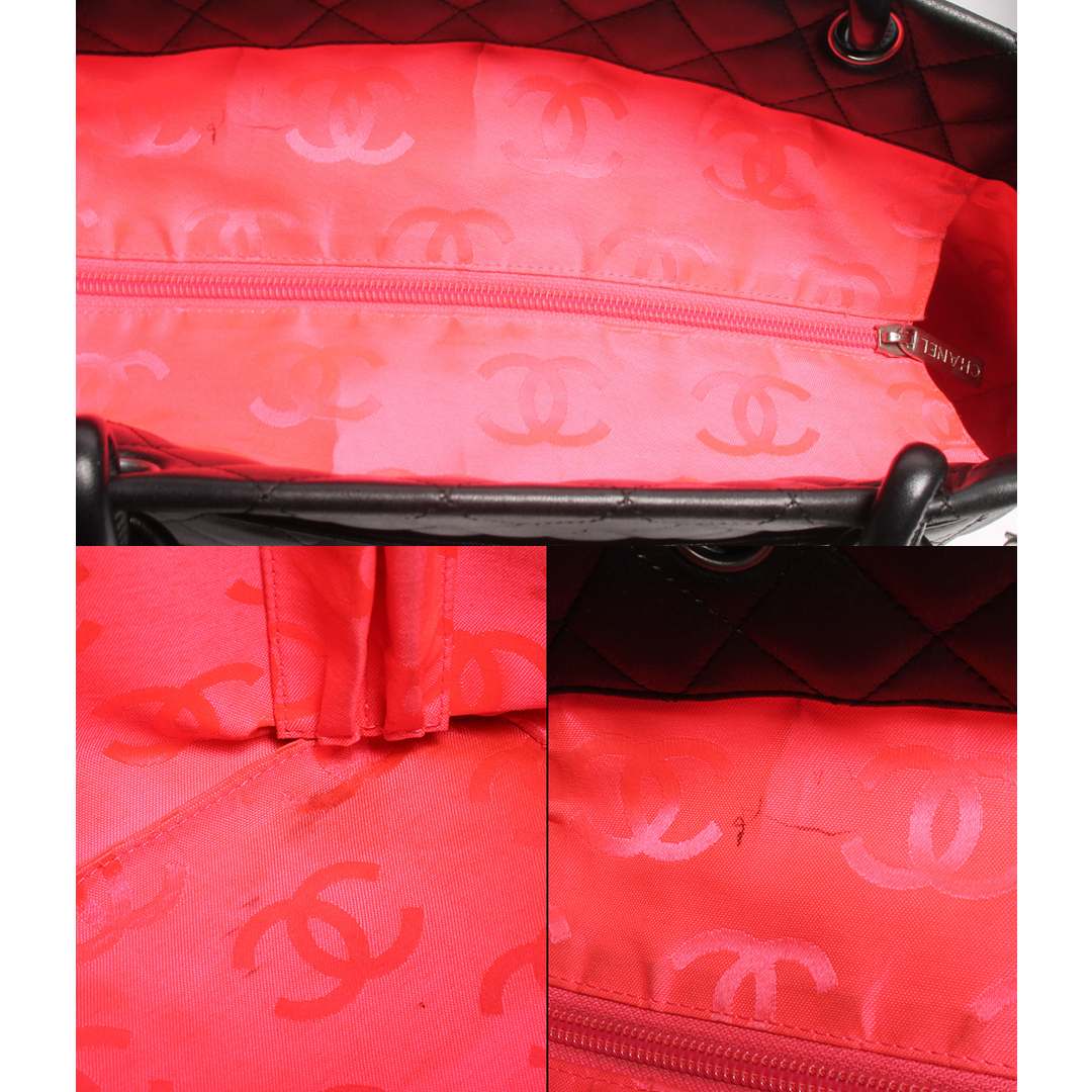 【激安アウトレット!】 CHANEL - シャネル レザートートバッグ  ココマーク シルバー金具 レディース トートバッグ 7