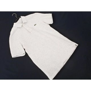 ラコステ(LACOSTE)のラコステ カノコ ポロシャツ sizeS/グレー ■◆ メンズ(ポロシャツ)