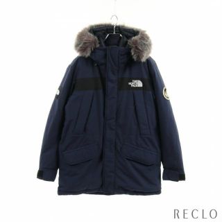 ザノースフェイス(THE NORTH FACE)のWHITE LABEL ANTARCTICA DOWN PARKA ダウンジャケット ネイビー フード付き(ダウンジャケット)