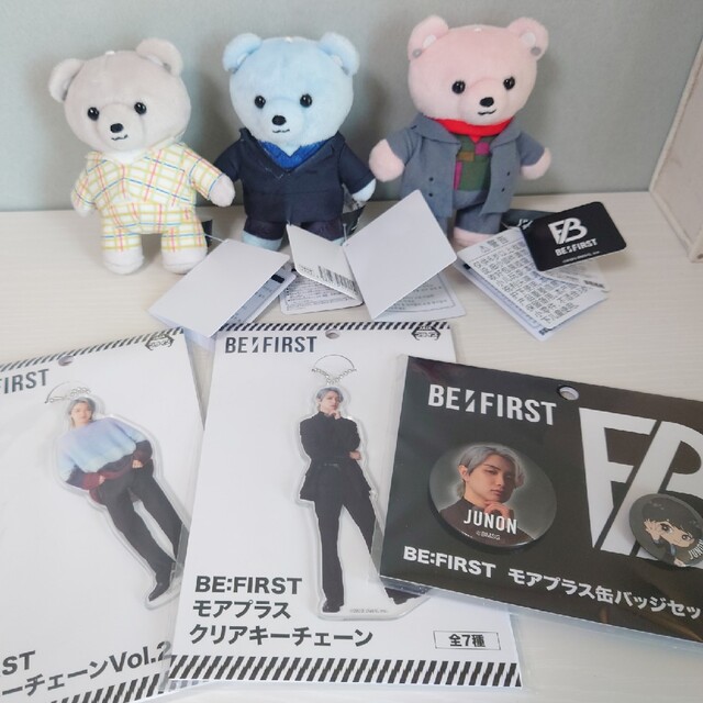 BE:FIRST(ビーファースト)のBE:FIRSTビーファーストJUNONセット エンタメ/ホビーのおもちゃ/ぬいぐるみ(ぬいぐるみ)の商品写真