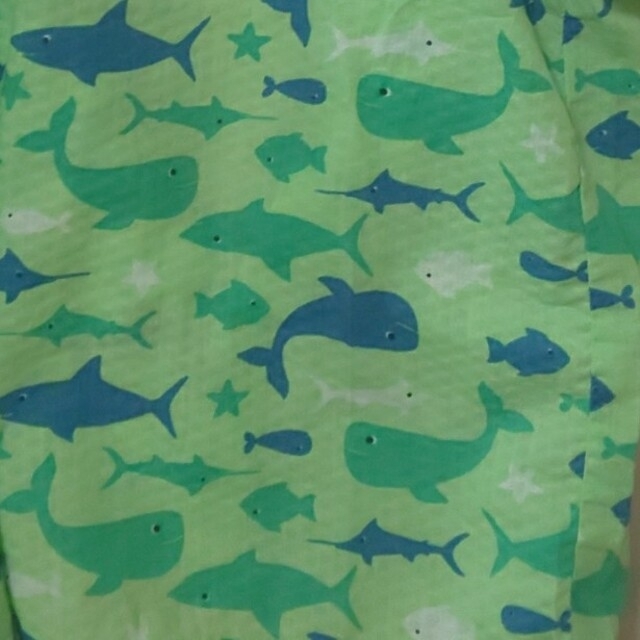 AEON(イオン)のパジャマ 110 海の生き物 グリーン キッズ/ベビー/マタニティのキッズ服男の子用(90cm~)(パジャマ)の商品写真