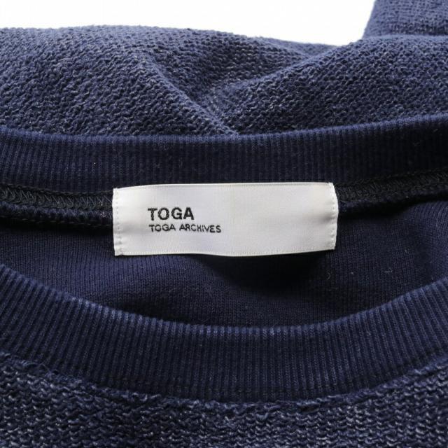 TOGA(トーガ)の スウェットシャツ クルーネック ダークネイビー メンズのトップス(スウェット)の商品写真