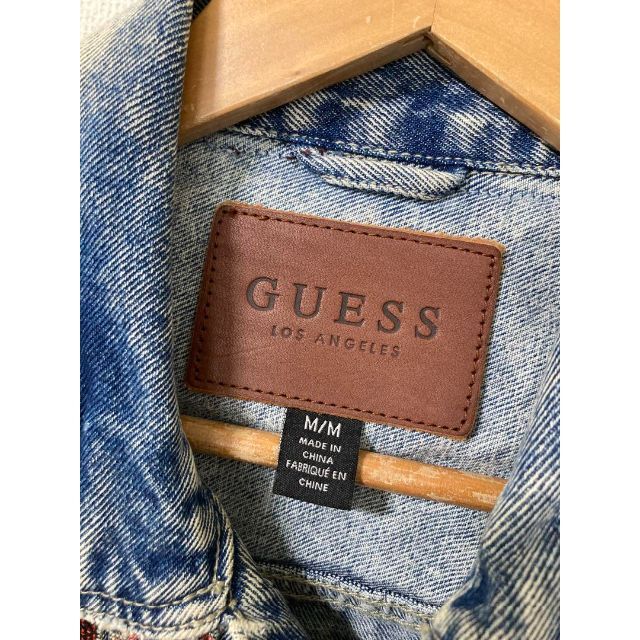 GUESS HERITAGE PATCH DENIM JACKET 0424 7