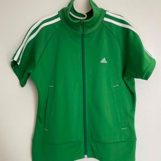 アディダス(adidas)のadidas半袖ジャージ(ジャケット/上着)