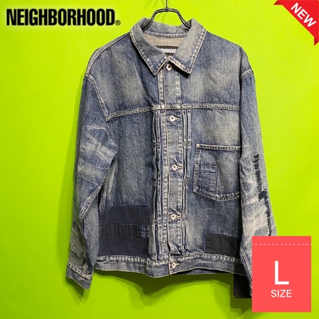 NEIGHBORHOOD(ネイバーフッド)の23SS NEIGHBORHOOD SAVAGE DENIM TYPE-1 メンズのジャケット/アウター(Gジャン/デニムジャケット)の商品写真