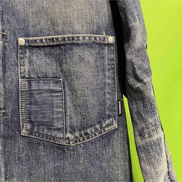 NEIGHBORHOOD(ネイバーフッド)の23SS NEIGHBORHOOD SAVAGE DENIM TYPE-1 メンズのジャケット/アウター(Gジャン/デニムジャケット)の商品写真